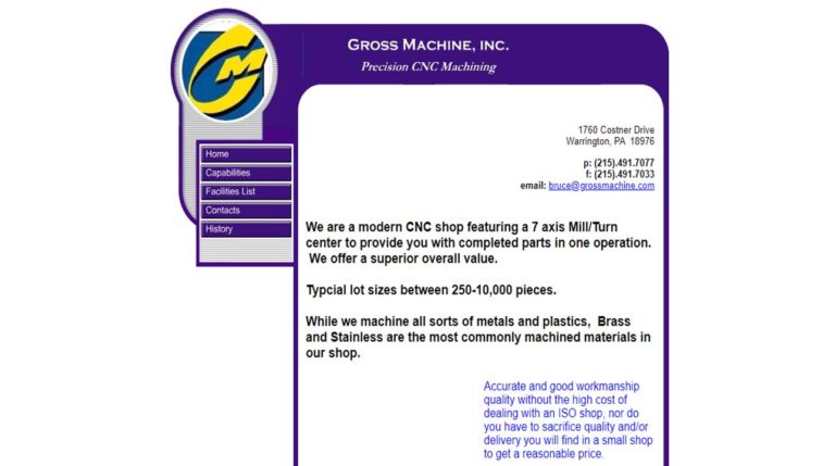 Gross Machine, Inc.