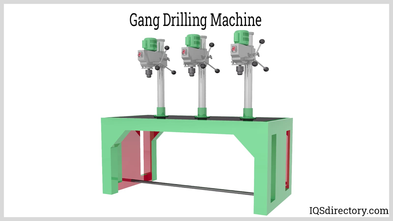 Gang Drilling Machine